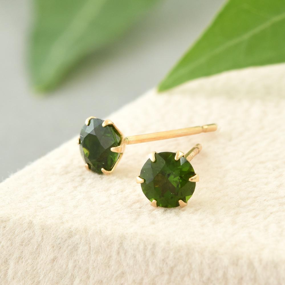 K10 クロムダイオプサイト ピアス CK039CIBSN1枚目の画像