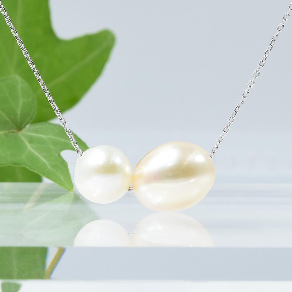 淡水パール ネックレス ペンダント SV925 CK048CIBSN1枚目の画像