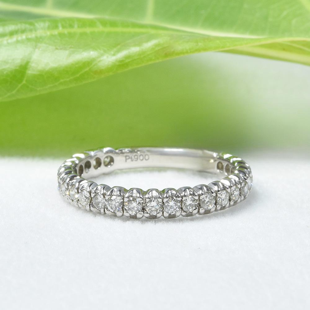 プラチナ900 ホワイト ダイヤモンド リング CK072CIBSN1枚目の画像