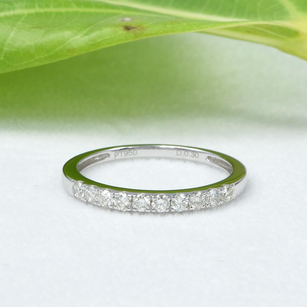 プラチナ950 ホワイト ダイヤモンド リング CK082CIBSN1枚目の画像