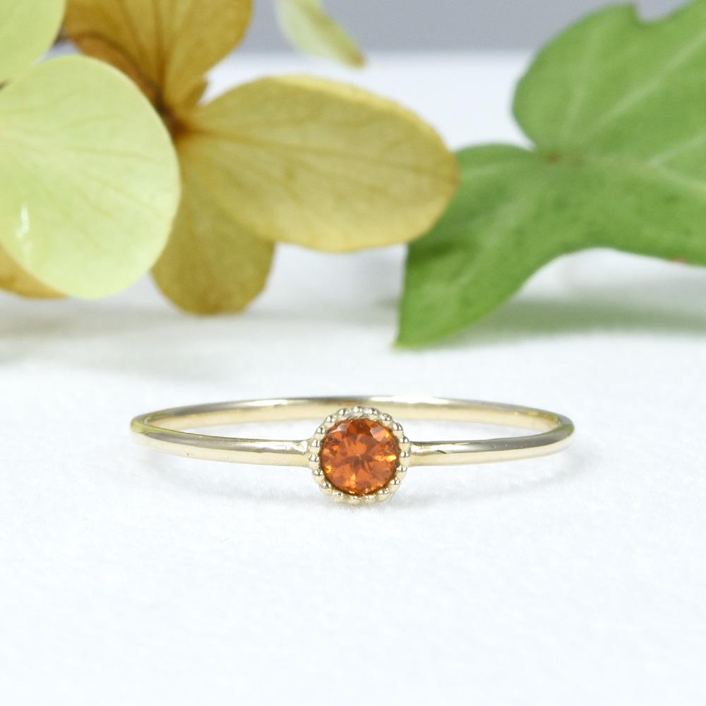 K10 カラーサファイア リング CL011CIBSN1枚目の画像