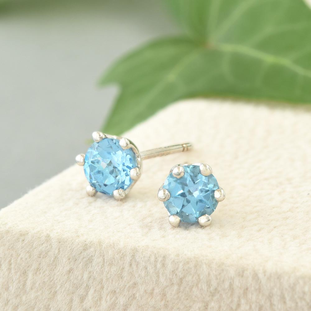 K10 ブルートパーズ ピアス CK042CIBSN1枚目の画像