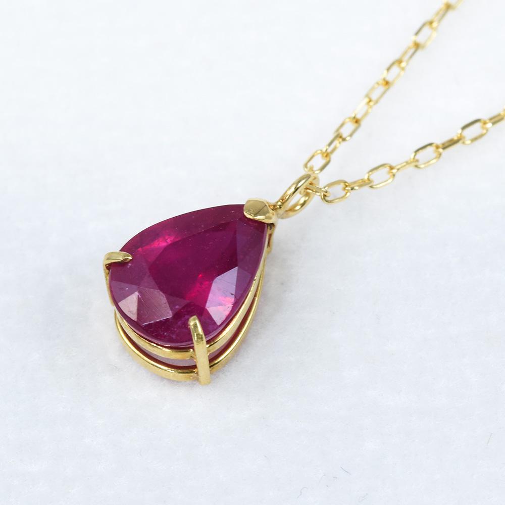 K18 ルビー ペンダント CI031CIBSN1枚目の画像