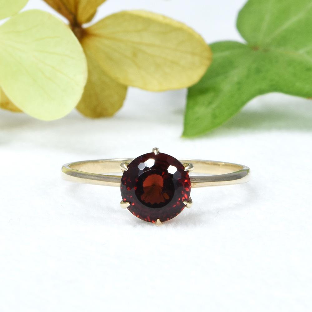 K10 ガーネット 神話カット リング CL015CIBSN1枚目の画像