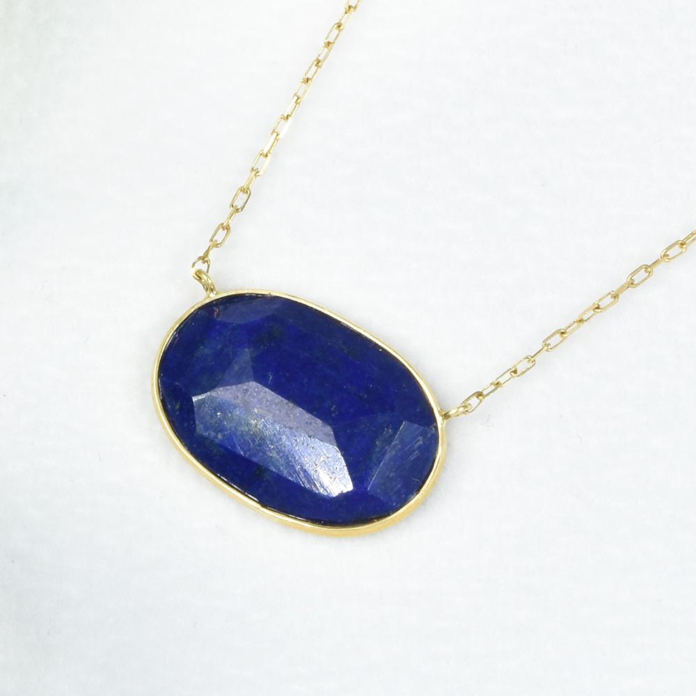 K18 ラピスラズリ ペンダント ネックレス CI024CIBSN1枚目の画像