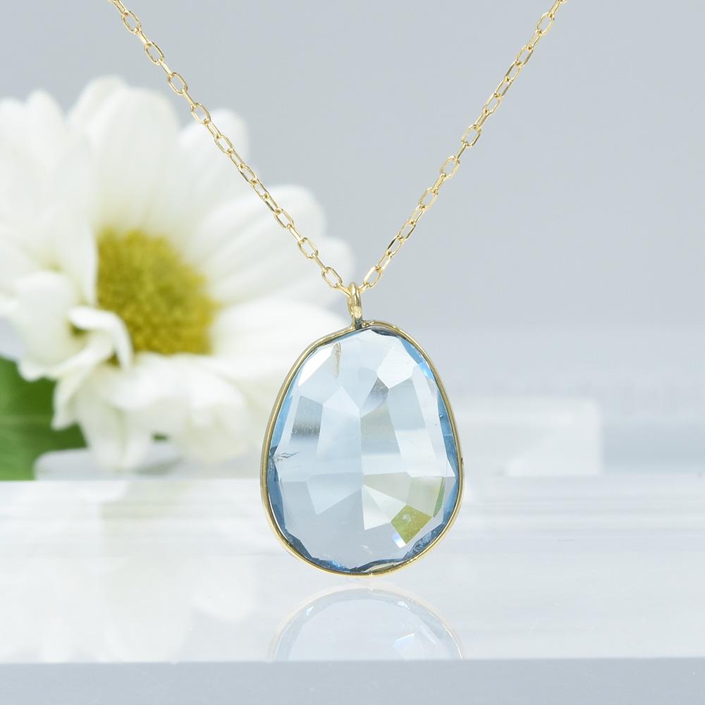 K18 ロンドンブルートパーズ ペンダント CK066CIBSN1枚目の画像