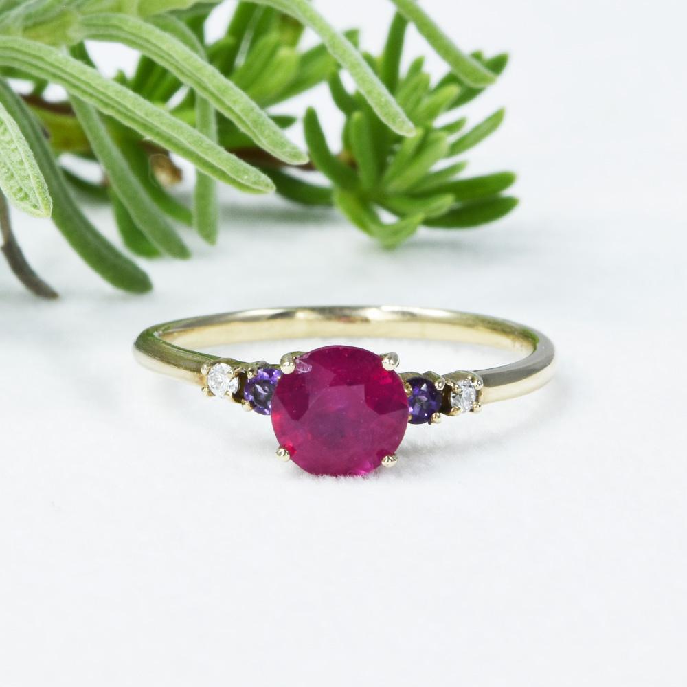 K10 ルビー リング CL043CIBSN1枚目の画像