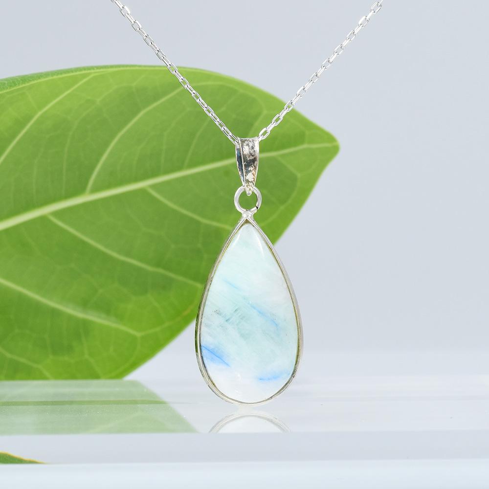 アズライト イン バライト ペンダントトップ SV925 シルバー CK012CIBSN1枚目の画像