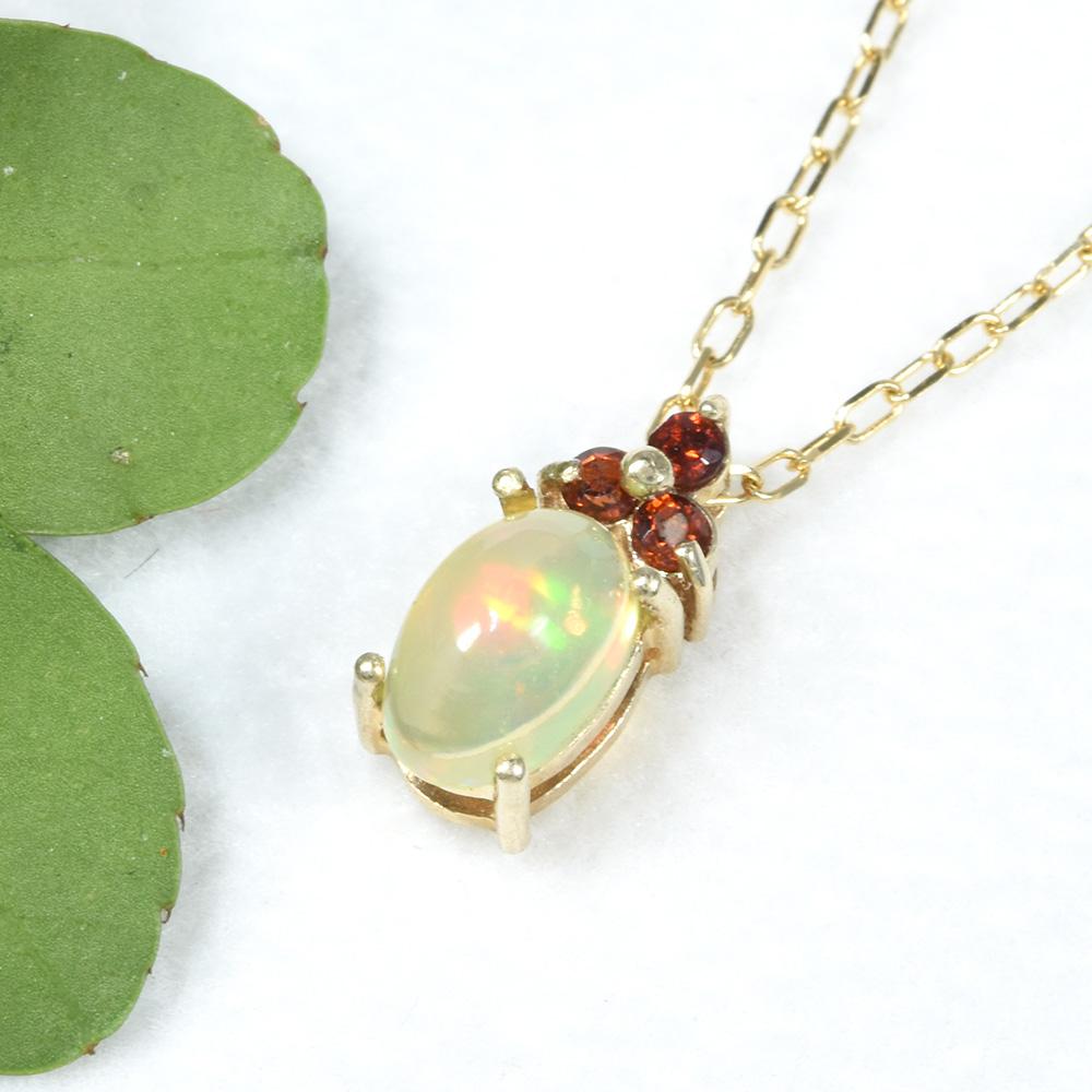 K10 オパール ペンダント ネックレス CL039CIBSN1枚目の画像