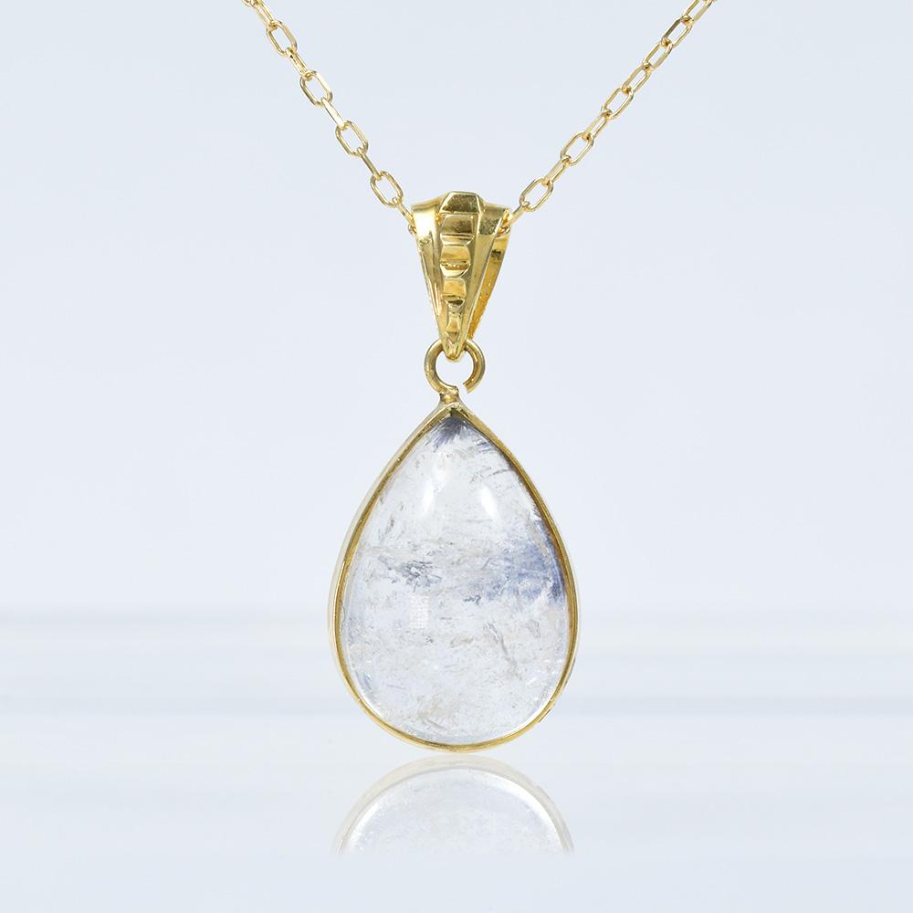 K18 デュモルチェライト ペンダントトップ CI027CIBSN1枚目の画像